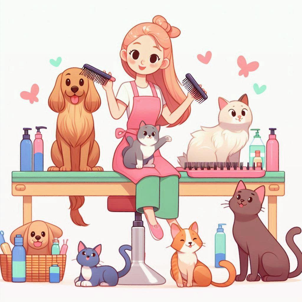 🐾 Как ухаживать за длинной шерстью собак и кошек: ✂️ Стрижка и тримминг: советы и рекомендации