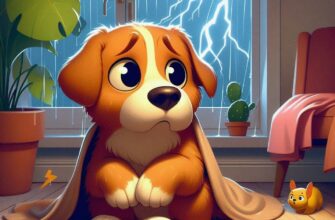 🌩️ что делать, если собака боится грозы?