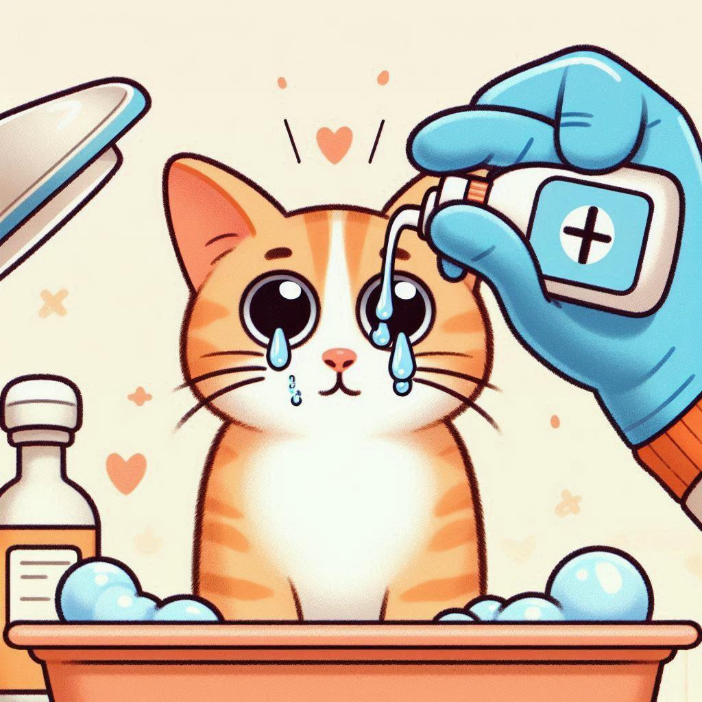 🐱 Как и чем промыть глаза кошке? 🧼 Как подготовиться к процедуре промывания глаз?