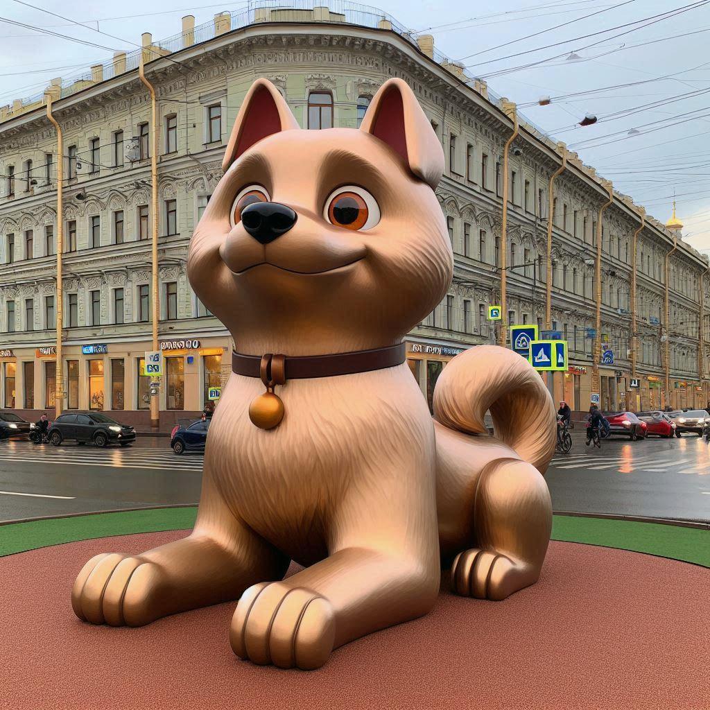 🐕 В Санкт-Петербурге установят памятник псу Бонусу: 🌍 Значение памятника для города и его жителей