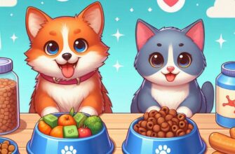 🍲 Сколько корма давать собаке и кошке в день