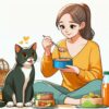 🍽️ Как кормить кошку влажным кормом