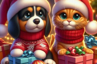 🎁 Что подарить собаке и кошке на Новый год: лучшие идеи