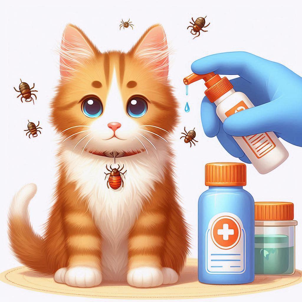 🐱 Как обработать кошку от блох и клещей: 🧼 Пошаговая инструкция по обработке кошки