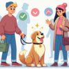 🐾 Dog-friendly этикет: как вести себя с собакой на публике, чтобы всем было комфортно