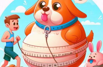 🐶 Собаки страдают от ожирения: причины и способы решения проблемы