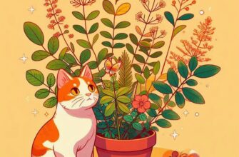 🌿 Ядовитые растения для кошек: что нужно знать