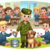 🐕 школьники помогают военным собакам: как это происходит