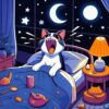 🌙 Почему кот кричит по ночам: причины и решения
