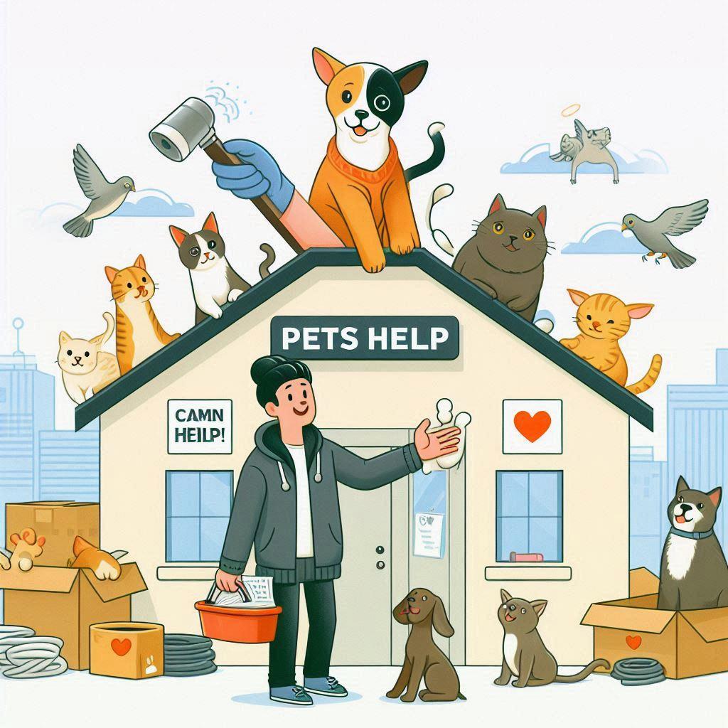 🐾 Pets Help: как помочь бездомным питомцам за 30 секунд: 🍲 Дарение корма и других необходимых вещей