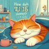 😴 Сколько спят кошки