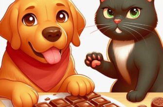🍫 Почему собакам и кошкам нельзя шоколад