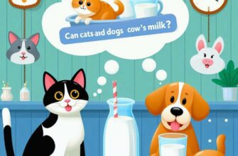 🥛 Можно ли кошкам и собакам коровье молоко?