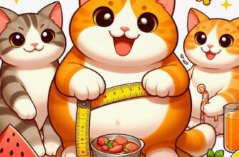 🐱 Как помочь кошке похудеть: советы и методы
