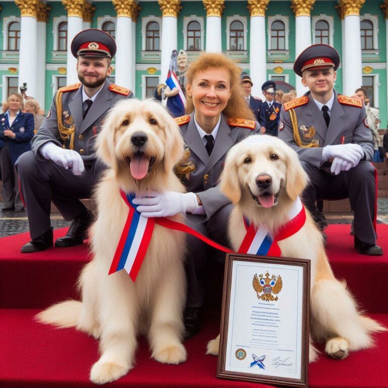 🏅 Собакам-терапевтам Санкт-Петербурга выдали официальные сертификаты