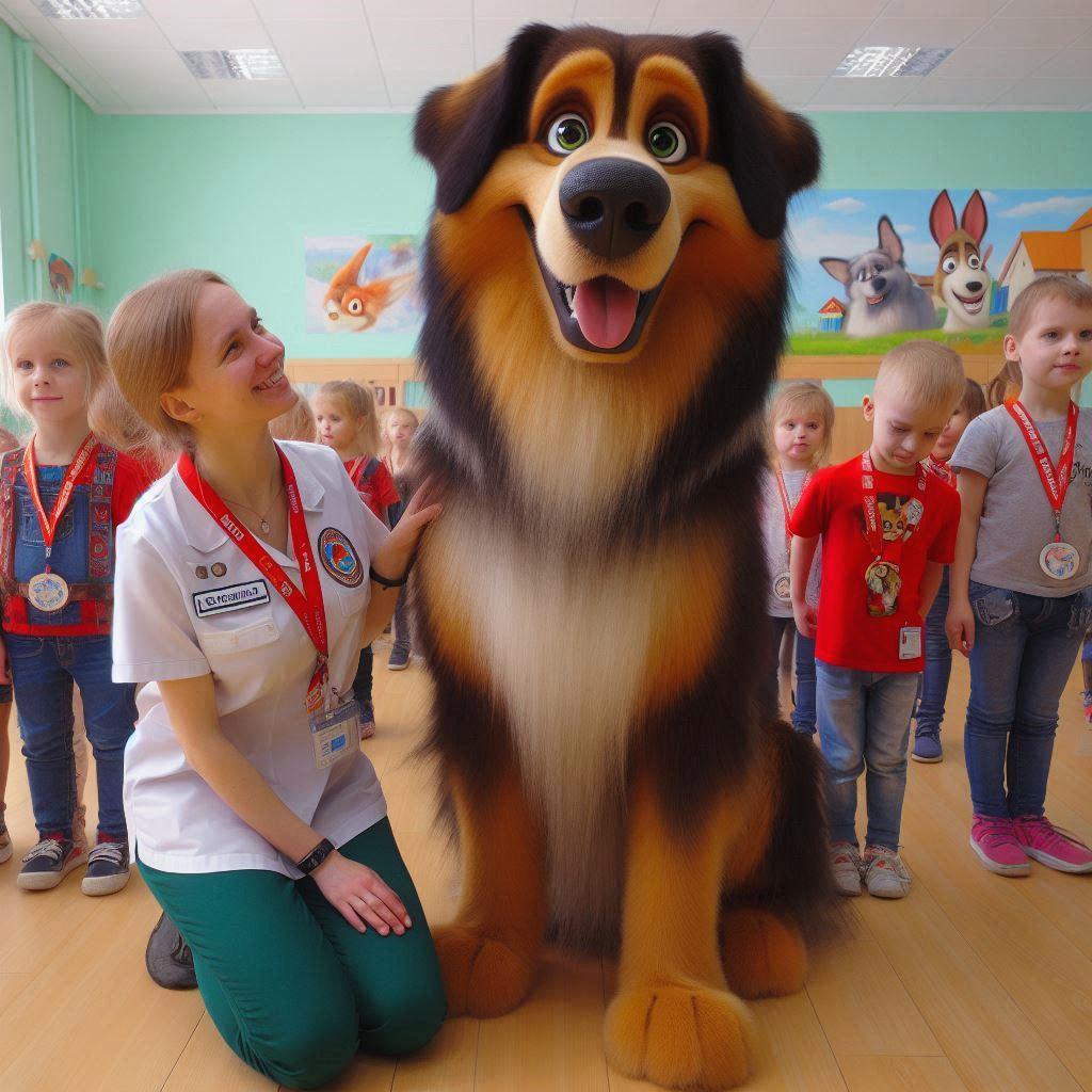 🐕 В Находке служебные собаки посетили детский центр "Альбатрос": что произошло: 👮 Роль кинологов в мероприятии