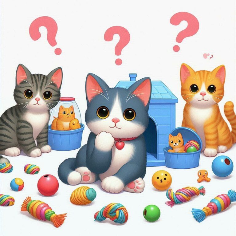 🐾 Какие бывают игрушки для кошек?