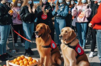 🐕 Служебные собаки приняли участие в акции "Мы за здоровый образ жизни"
