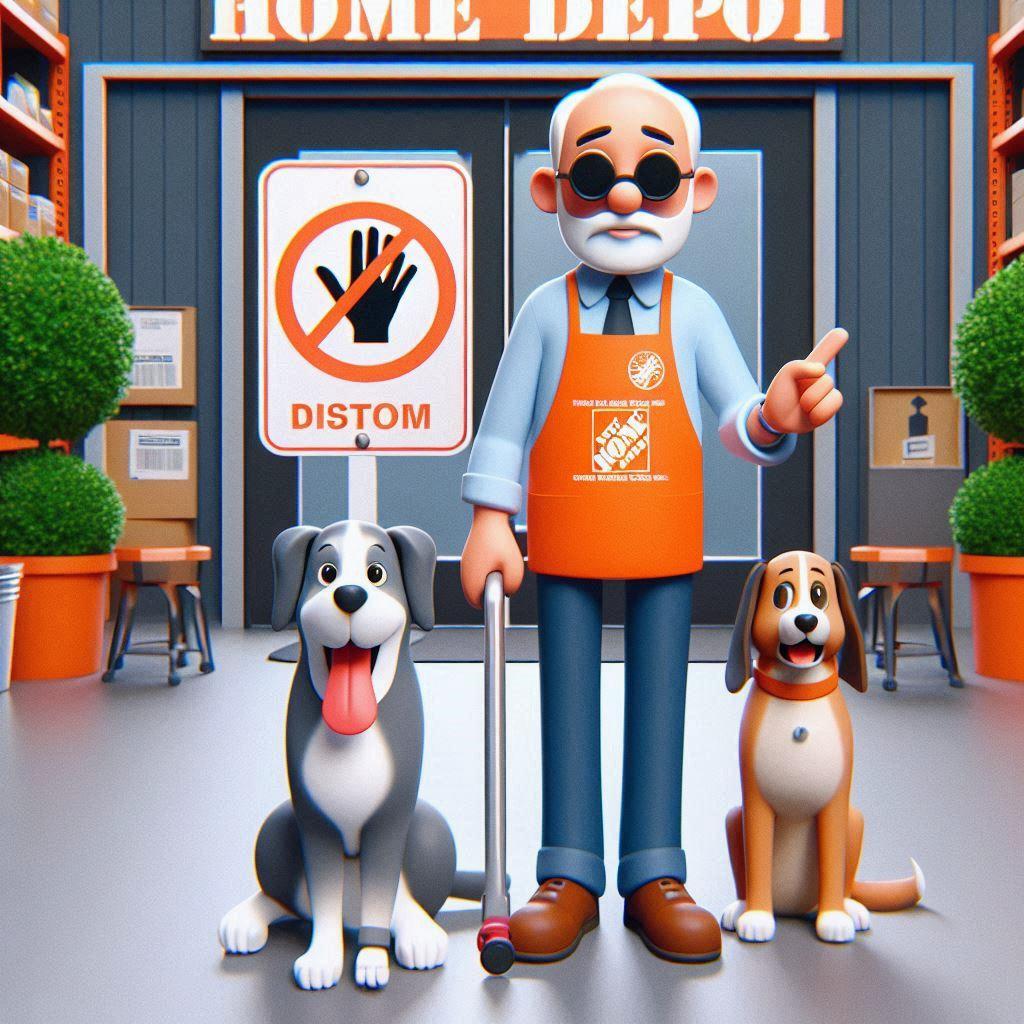 🚫 Сеть Home Depot введет запрет на посещение магазинов с собаками: 🌐 Реакция покупателей и обсуждение в социальных сетях