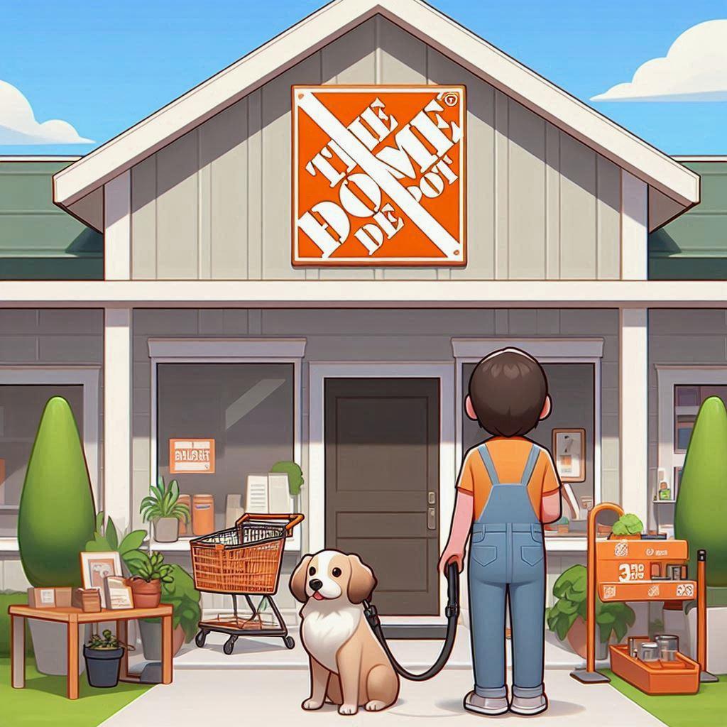 🚫 Сеть Home Depot введет запрет на посещение магазинов с собаками: 🐕 Исключения: какие собаки могут посещать магазин