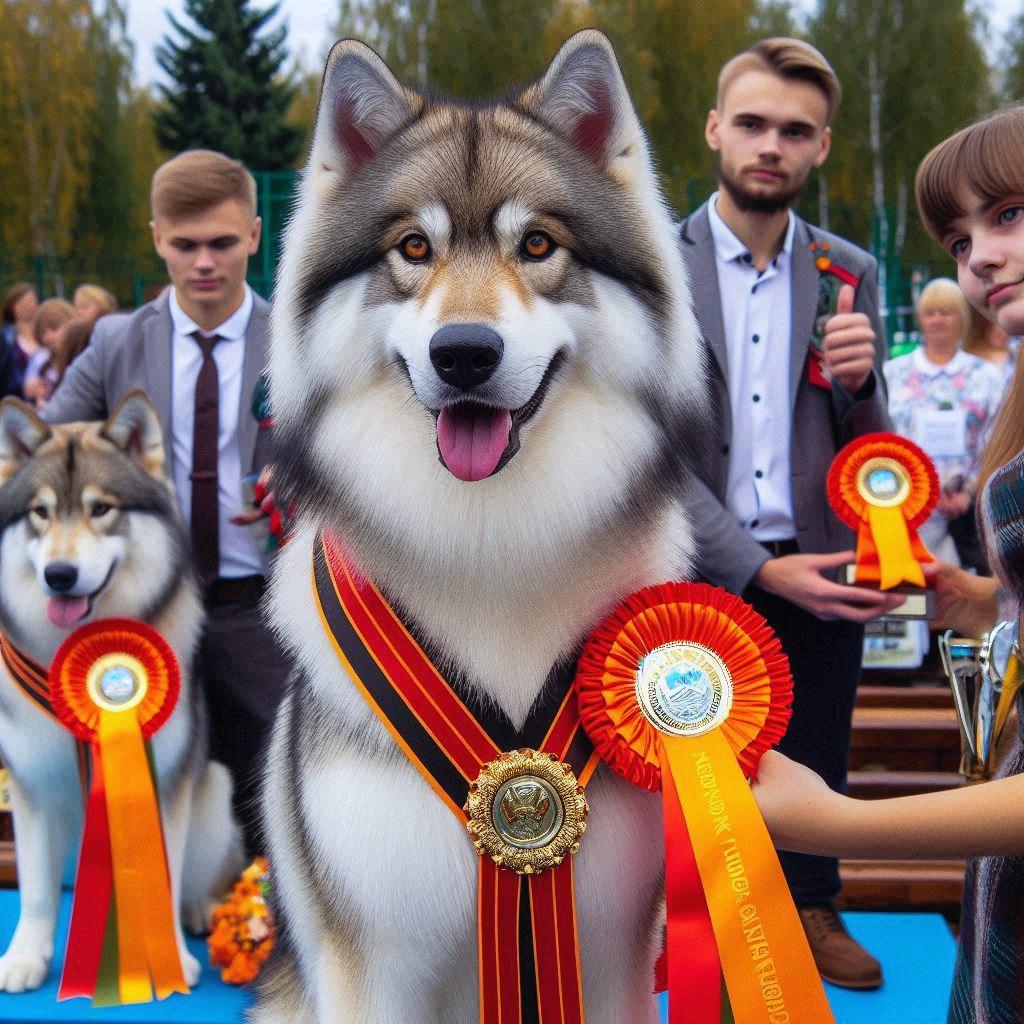 🐺 Волчьей собаке не было конкурентов на выставке в Ярославле: 🐕 Кто такая волчья собака