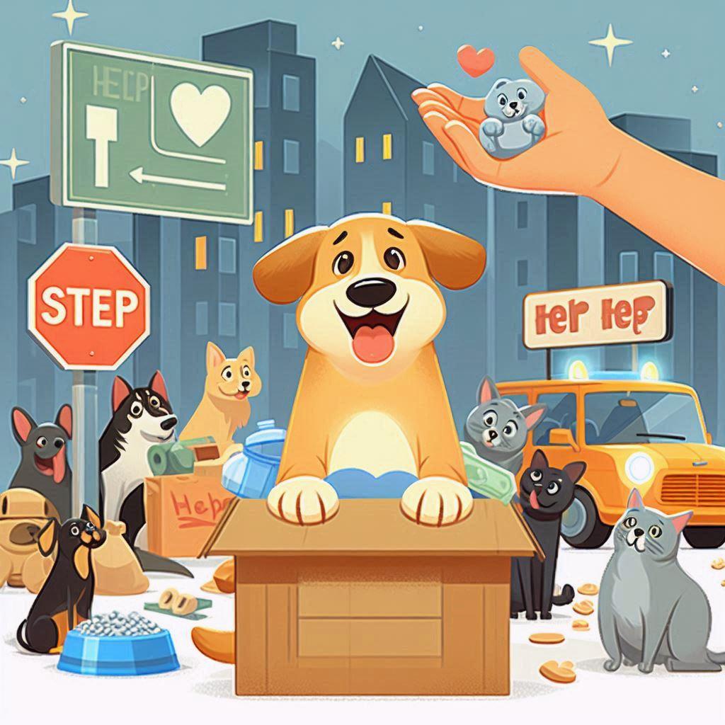 🐾 Pets Help: как помочь бездомным питомцам за 30 секунд: 🕰️ Волонтерская помощь: как найти время