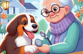🐶 Собаки помогают пожилым людям: как питомцы приносят радость и здоровье